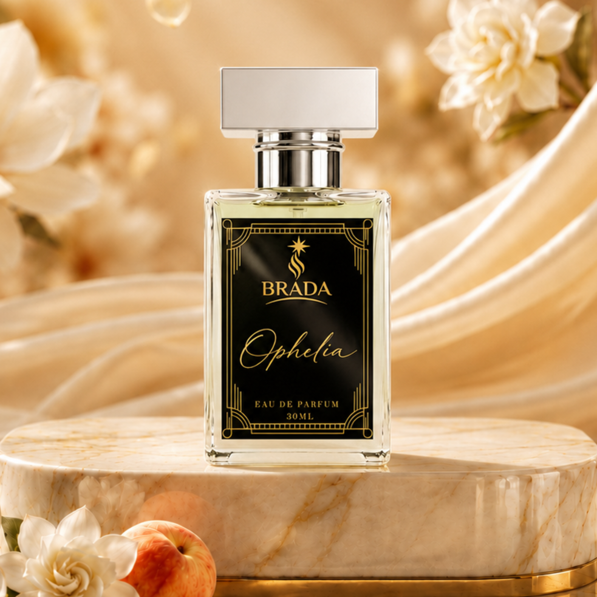 Ophelia – White Floral Eau de Parfum for Women (30ml)