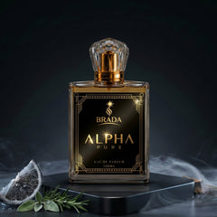 Alpha Pure – Fresh Woody Eau de Parfum for Men (100ml)
